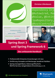 Cover von Spring Boot 3 und Spring Framework 6