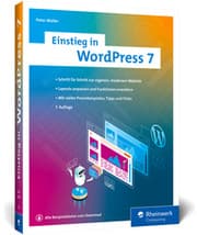 Cover von Einstieg in WordPress 7