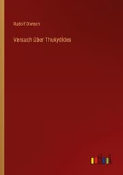 Cover von Versuch über Thukydides