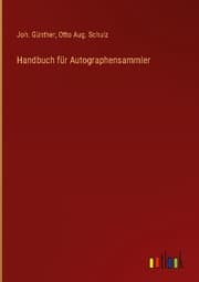 Cover von Handbuch für Autographensammler