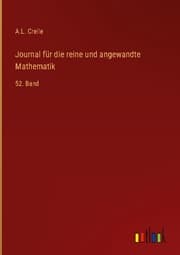 Cover von Journal für die reine und angewandte Mathematik