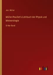 Cover von Müller-Pouillet's Lehrbuch der Physik und Meteorologie