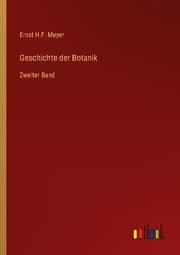 Cover von Geschichte der Botanik