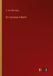 Cover von Ein Carneval in Berlin
