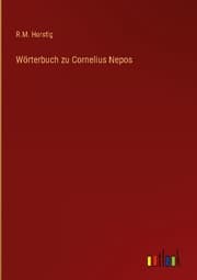 Cover von Wörterbuch zu Cornelius Nepos