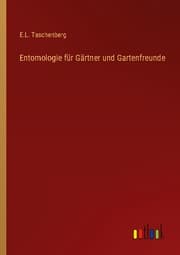 Cover von Entomologie für Gärtner und Gartenfreunde
