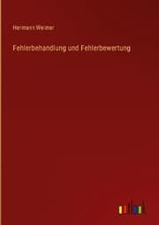 Cover von Fehlerbehandlung und Fehlerbewertung