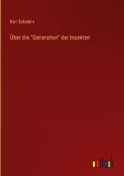 Cover von Über die 'Generation' der Insekten