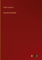 Cover von Deutsche Poetik