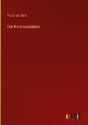 Cover von Die Holzmesskunde