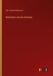 Cover von Nietzsche und die Schweiz