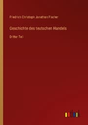 Cover von Geschichte des teutschen Handels