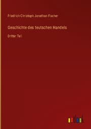 Cover von Geschichte des teutschen Handels