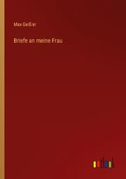 Cover von Briefe an meine Frau