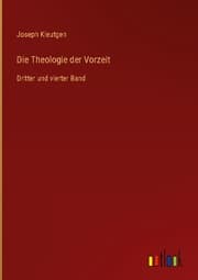 Cover von Die Theologie der Vorzeit