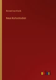 Cover von Neue Kulturstudien