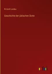 Cover von Geschichte der jüdischen Ärzte