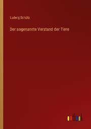 Cover von Der sogenannte Verstand der Tiere