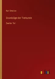 Cover von Grundzüge der Tierkunde