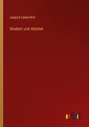 Cover von Student und Alkohol