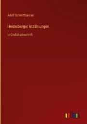 Cover von Heidelberger Erzählungen