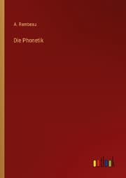 Cover von Die Phonetik