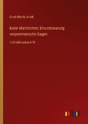 Cover von Kater Martinchen; Einundzwanzig vorpommersche Sagen