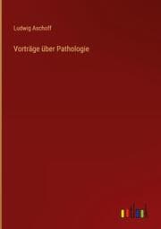 Cover von Vorträge über Pathologie