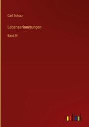 Cover von Lebenserinnerungen