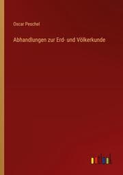Cover von Abhandlungen zur Erd- und Völkerkunde