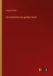 Cover von Die Schönheit der großen Stadt
