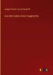 Cover von Aus dem Leben eines Taugenichts
