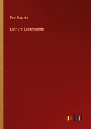 Cover von Luthers Lebensende