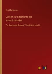 Cover von Quellen zur Geschichte des Investiturstreites