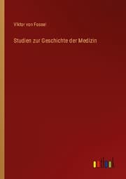 Cover von Studien zur Geschichte der Medizin