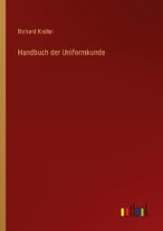 Cover von Handbuch der Uniformkunde