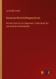 Cover von Deutsche Wirtschaftsgeschichte