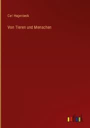 Cover von Von Tieren und Menschen