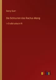Cover von Die Schnurren des Rochus Mang