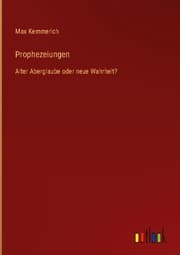 Cover von Prophezeiungen