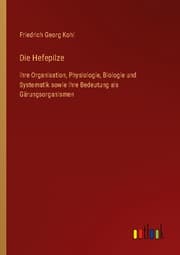 Cover von Die Hefepilze