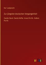 Cover von Zur jüngsten deutschen Vergangenheit