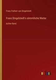 Cover von Franz Dingelstedt's sämmtliche Werke