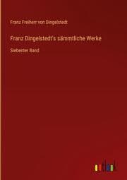 Cover von Franz Dingelstedt's sämmtliche Werke
