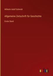Cover von Allgemeine Zeitschrift für Geschichte