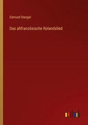 Cover von Das altfranzösische Rolandslied