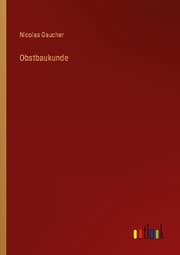 Cover von Obstbaukunde