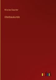 Cover von Obstbaukunde