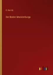 Cover von Der Boden Mecklenburgs