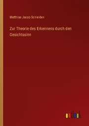 Cover von Zur Theorie des Erkennens durch den Gesichtssinn
